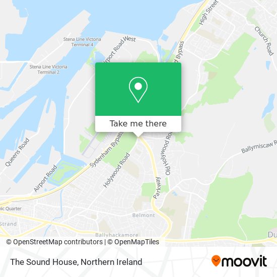 The Sound House map