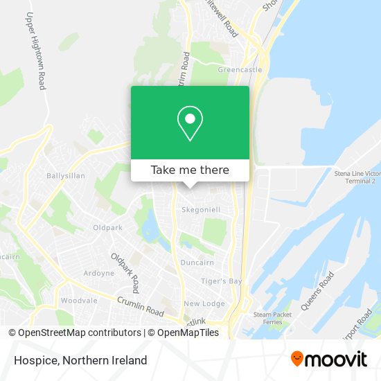 Hospice map