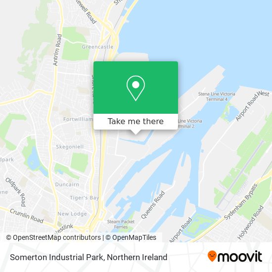 Somerton Industrial Park map
