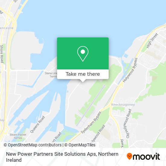 New Power Partners Site Solutions Aps map