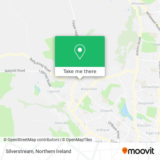 Silverstream map
