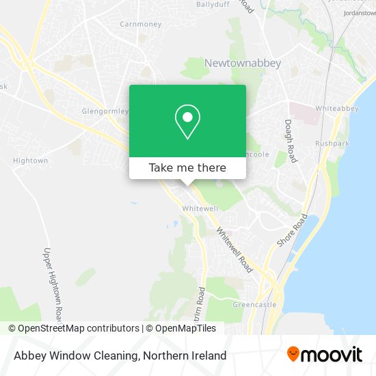 Abbey Window Cleaning map