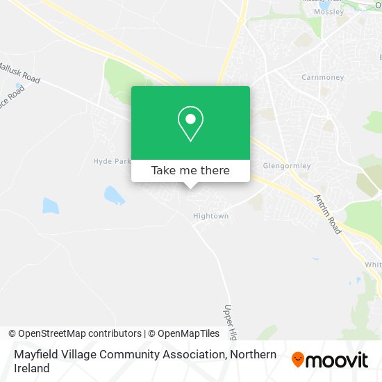 Mayfield Village Community Association map