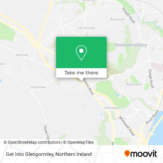 Get Into Glengormley map