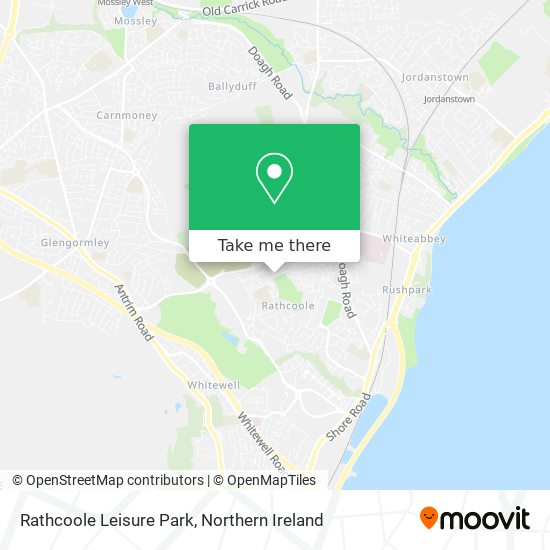 Rathcoole Leisure Park map