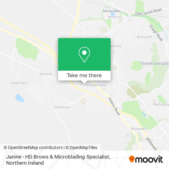 Janine - HD Brows & Microblading Specialist map