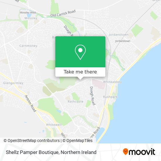 Shellz Pamper Boutique map
