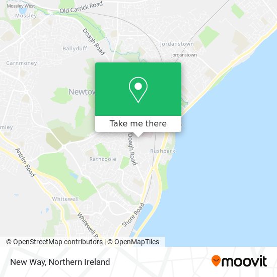 New Way map
