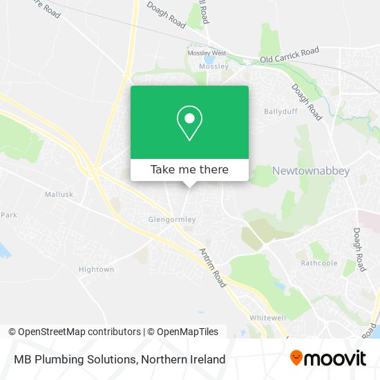 MB Plumbing Solutions map