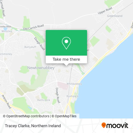 Tracey Clarke map