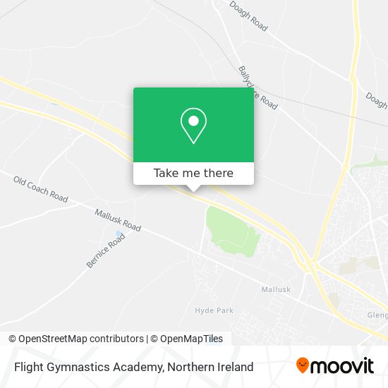 Flight Gymnastics Academy map