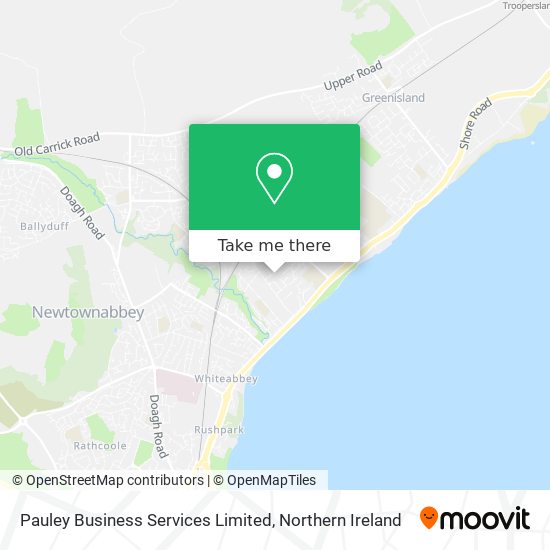 Pauley Business Services Limited map