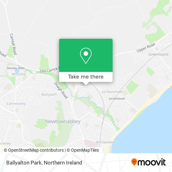 Ballyalton Park map