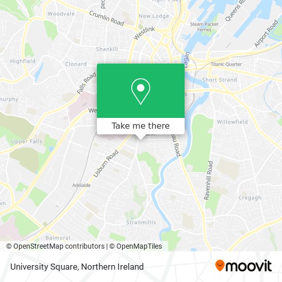 University Square map