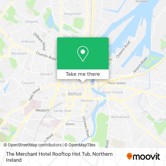 The Merchant Hotel Rooftop Hot Tub map
