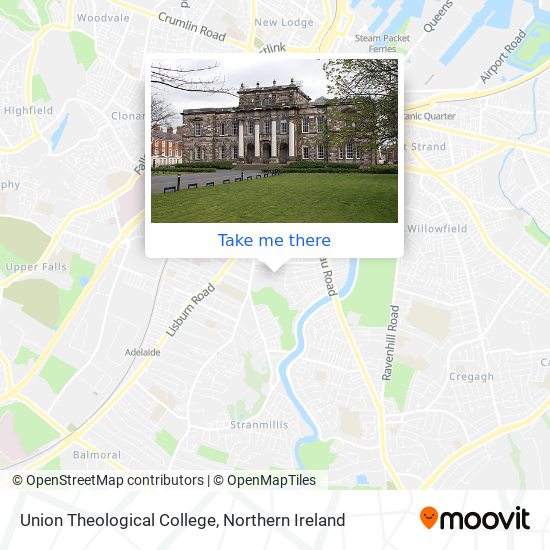 Union Theological College map
