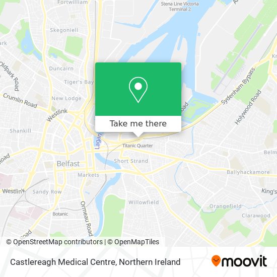 Castlereagh Medical Centre map