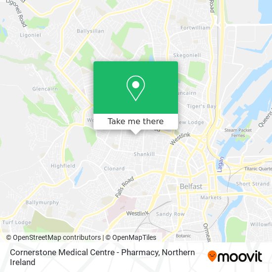 Cornerstone Medical Centre - Pharmacy map
