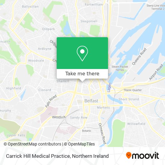 Carrick Hill Medical Practice map