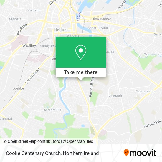 Cooke Centenary Church map