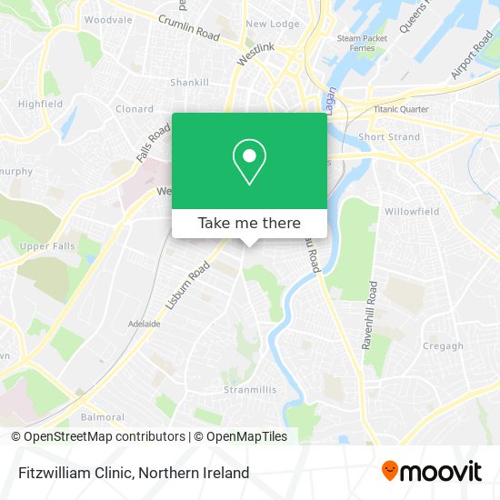 Fitzwilliam Clinic map