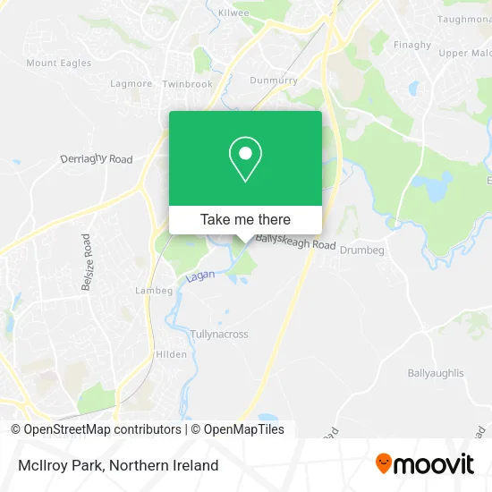 McIlroy Park map