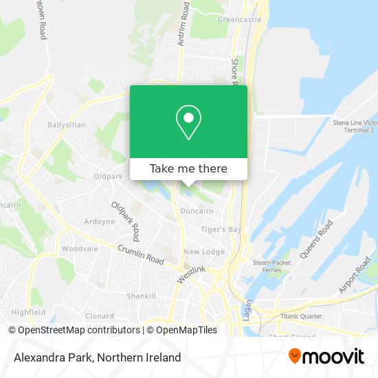 Alexandra Park map
