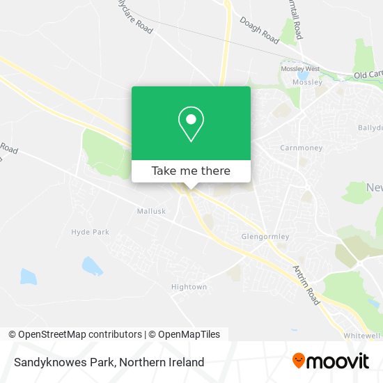 Sandyknowes Park map
