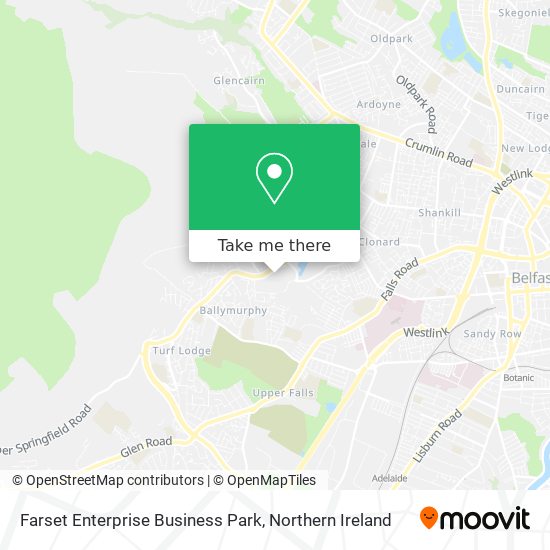 Farset Enterprise Business Park map