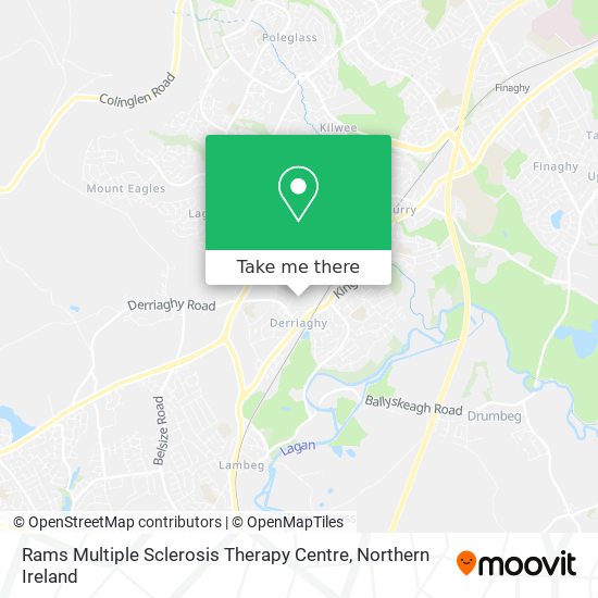 Rams Multiple Sclerosis Therapy Centre map