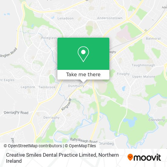Creative Smiles Dental Practice Limited map