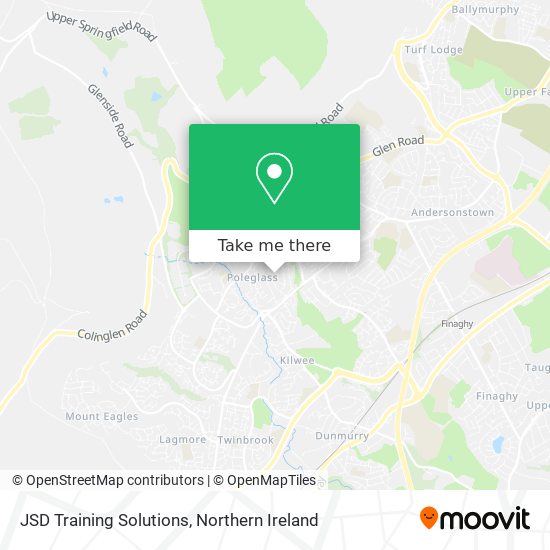 JSD Training Solutions map