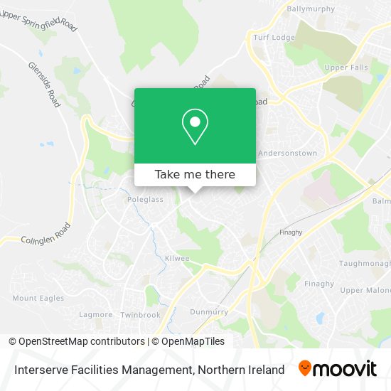Interserve Facilities Management map