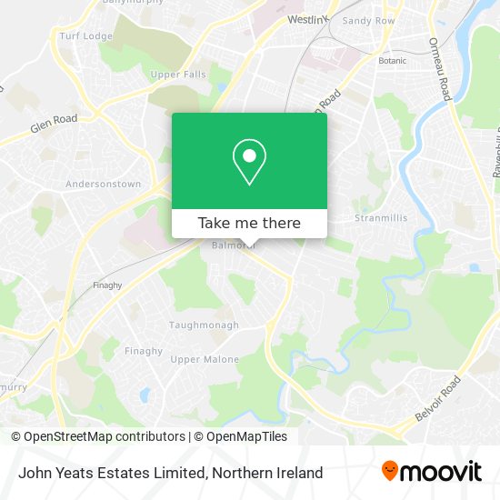 John Yeats Estates Limited map