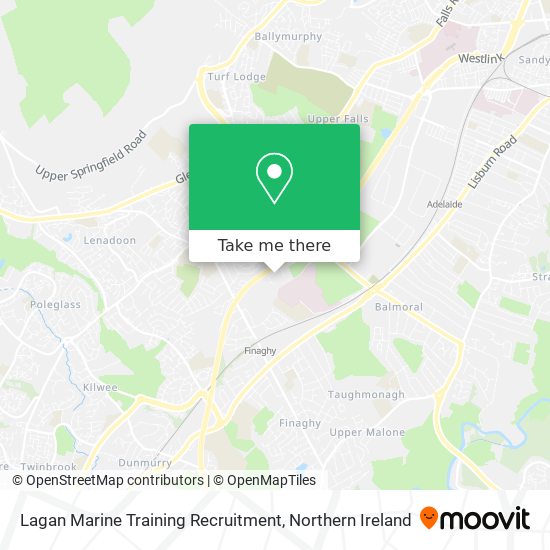 Lagan Marine Training Recruitment map