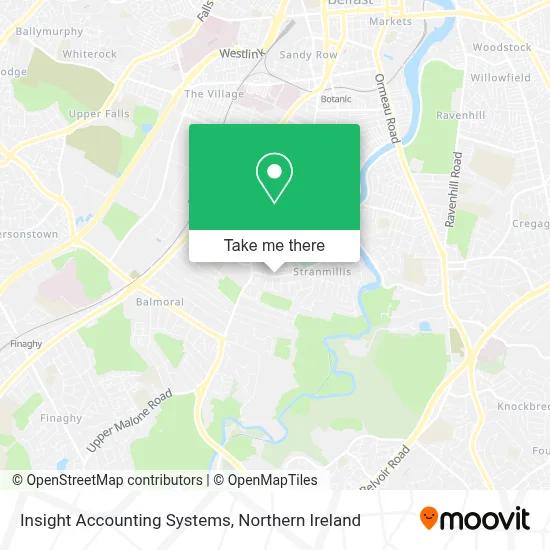 Insight Accounting Systems map