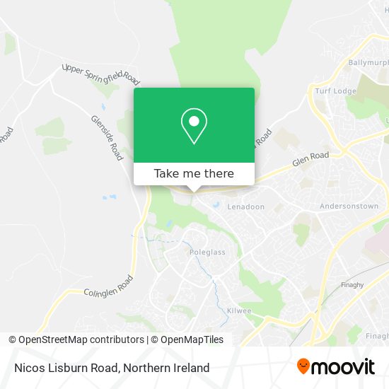 Nicos Lisburn Road map