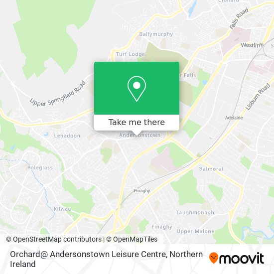 Orchard@ Andersonstown Leisure Centre map