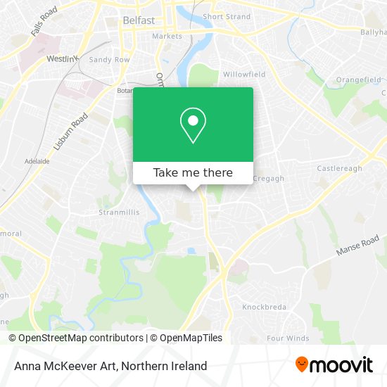 Anna McKeever Art map
