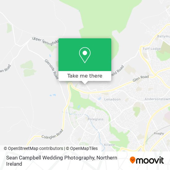 Sean Campbell Wedding Photography map