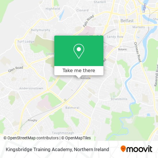 Kingsbridge Training Academy map
