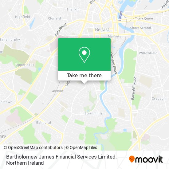 Bartholomew James Financial Services Limited map
