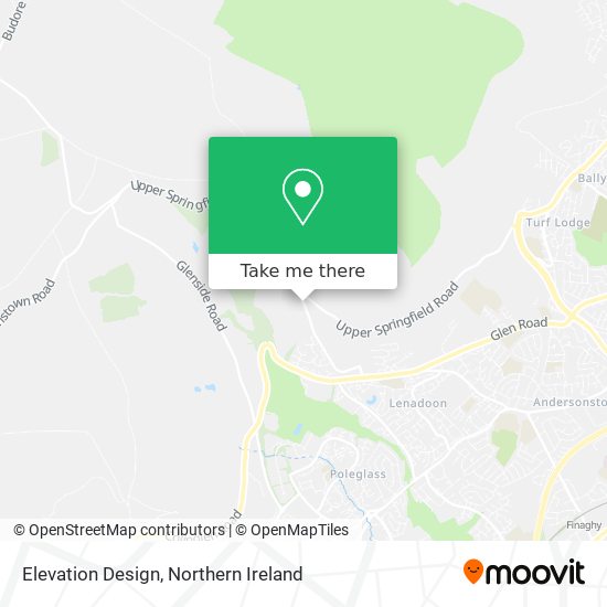 Elevation Design map