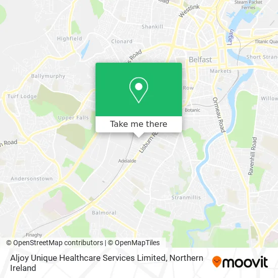 Aljoy Unique Healthcare Services Limited map