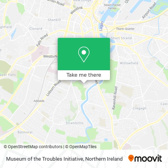 Museum of the Troubles Initiative map