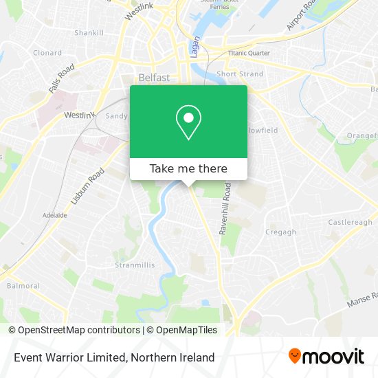 Event Warrior Limited map