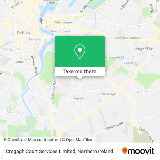 Cregagh Court Services Limited map