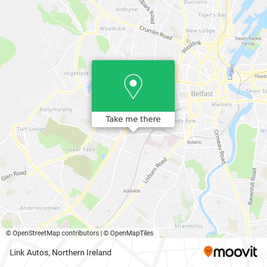 Link Autos map