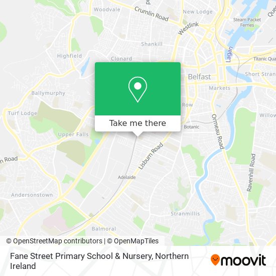 Fane Street Primary School & Nursery map