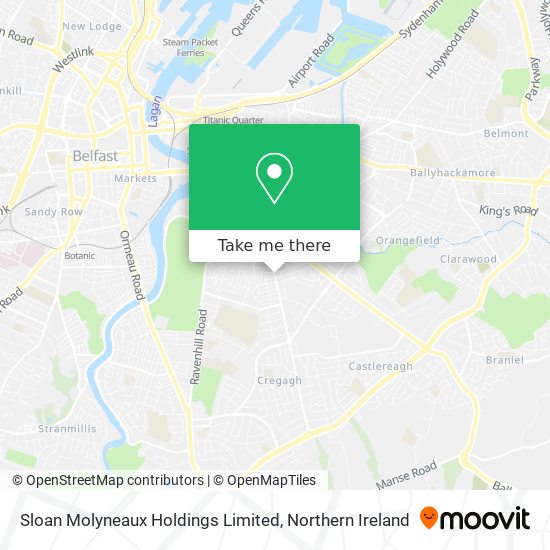 Sloan Molyneaux Holdings Limited map